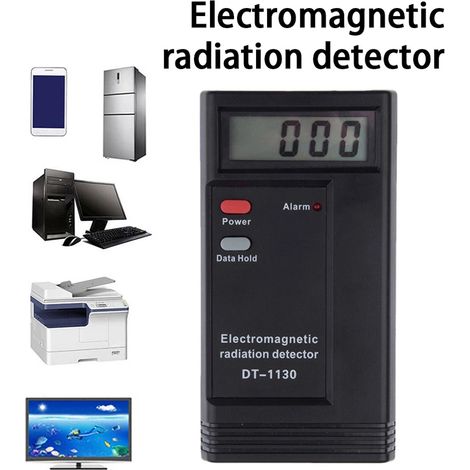 Détecteur de rayonnement portable, mesureur de champ électromagnétique à double fréquence, testeur de Gauss, radiomètre EMF pour usage domestique et professionnel. (1/5)