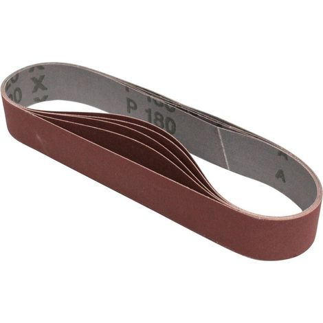 Makita Schleifband, 5 Stk., 30x533 mm, Körnung 180 (1/2)