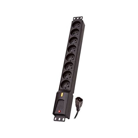 LESTAR Lestar - Lath Power iec , 8 sockets, Rack 19'' - 5m (LZRM 810 BW G-A K.:CZ 5,0M IEC32)