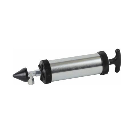 Pompe à fioul d'amorçage manuelle – Cône en caoutchouc pour tuyauteries 8-18mm – Soupape anti-retour – Vide 0.8b, longueur 270mm