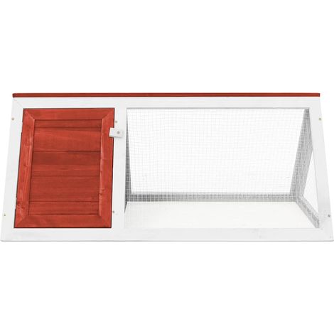 Maison Exclusive - Conigliera in Legno Rossa (1/5)