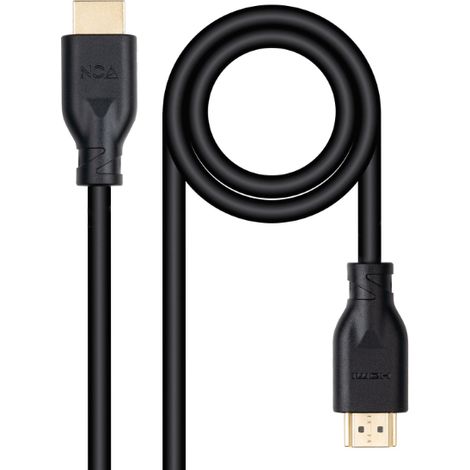 Nanocable Cable HDMI V2.0 4K@60Hz 18Gbps A/M-A/M CCS 0,5 m