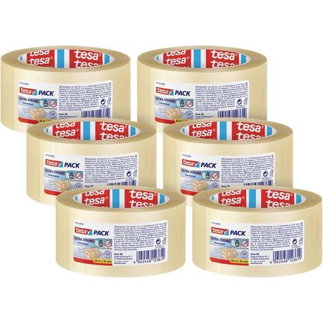 Cinta adhesiva transparente Tesa Ultra Strong 50 mm x 66 m