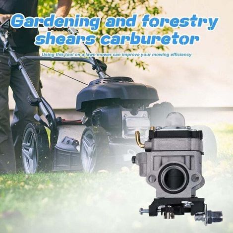 Carburatore per decespugliatore da 52cc, 49cc e 43cc TB43 1E40F-5 BC520 CG430 CG520, utensile multifunzione 4 in 1, asta telescopica e trivella (1/3)