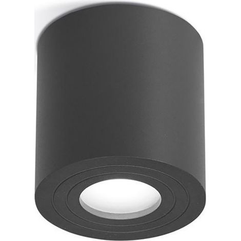 Plafoniera esterno gea led sulis r ges1074 gu10 ip65 lampada soffitto
