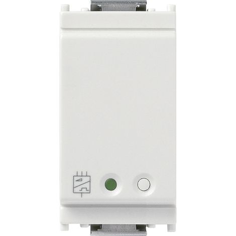 VIMAR - 16958.B Bedienfeld mit 2 herkömmlichen Bedienelementen, 1M, weiß