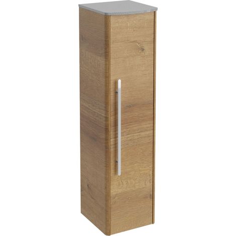 Lanzet Classico Midischrank, Hellbraun/Grau-Metallic, rechts"-"7969212 (1/5)