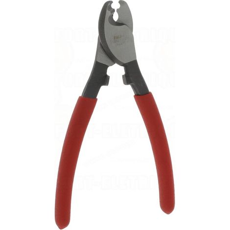 Pince coupe-câble 162mm – Pour câbles cuivre et aluminium jusqu'à 16 mm² – Mâchoire en acier au carbone – Coupe nette et précise – Bizline (1/4)