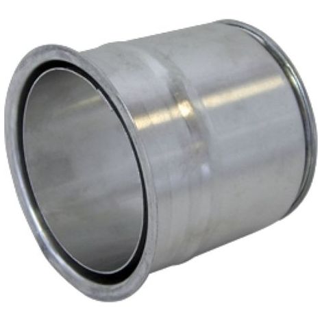 Bertrams Wandfutter aus Aluminium DN 60 doppelt