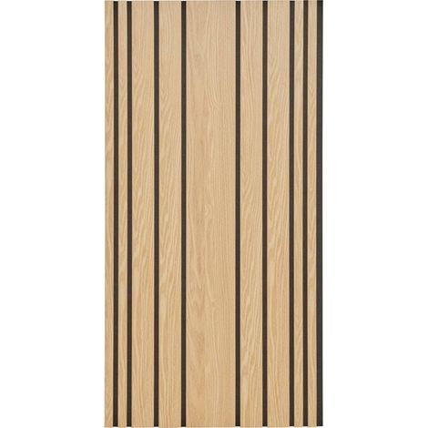 Pannello murale colva beige con sfondo nero 120x60cm - Atmosphera créateur d'intérieur