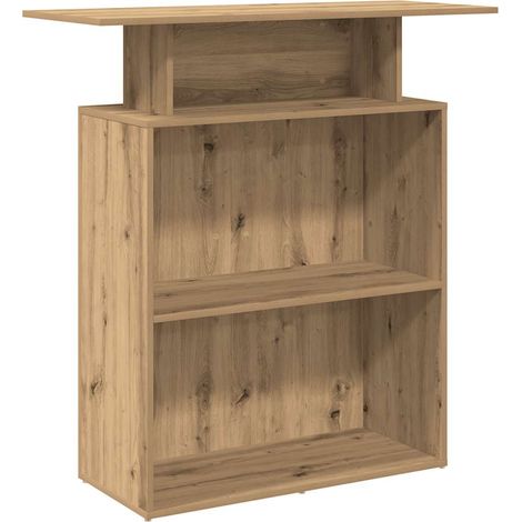 Maison Exclusive - Empfangstheke Artisan-Eiche 100x40x104 cm Holz