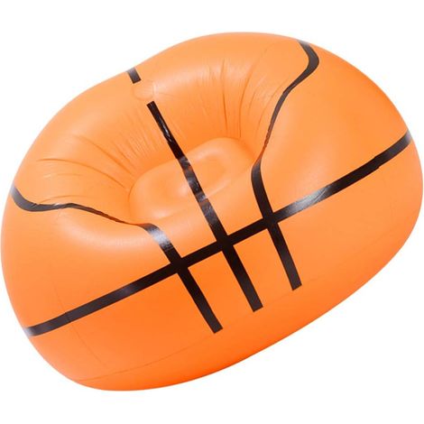 Canapé gonflable Flocage gonflable Canapé paresseux Pouf Conception de basket-ball Chaise gonflable Ballon de sport Air Blow Chaise de plage pour l'extérieur à l'intérieur (1/2)