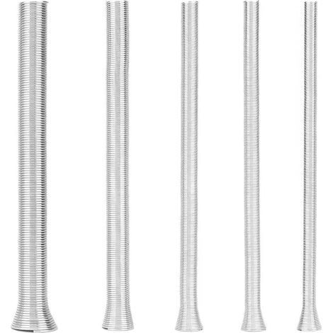 5 Pieces Spring Tube Bender 1/4", 5/16", 3/8", 1/2" and 5/8" (1/5)