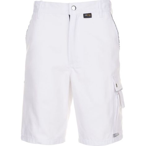 Short Canvas 320 blanc/blanc Taille XXL