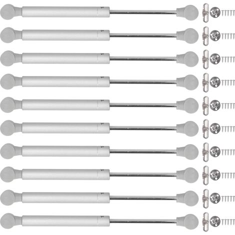 10 Pièces Charnière Vérin Hydraulique pour Armoire Meuble Tatami Releveur Pneumatique (1/5)