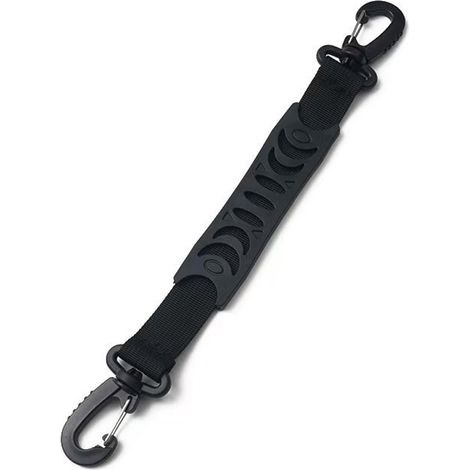Sangles pour chaussures de ski, sangles pour skis et snowboards, faciles à transporter pour adultes et adolescents, accessoires de ski et d'hiver, noires. (1/5)