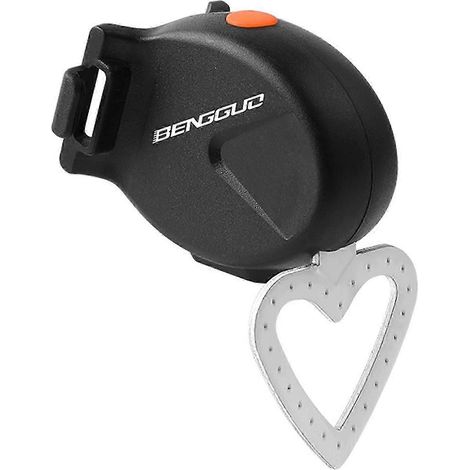 Fahrradrücklicht in Herzform, rund, für Rennrad und Mountainbike, wiederaufladbar, wasserdicht, superhell, Warnlicht für Nachtfahrten – Yvan-Love Heart (1/5)
