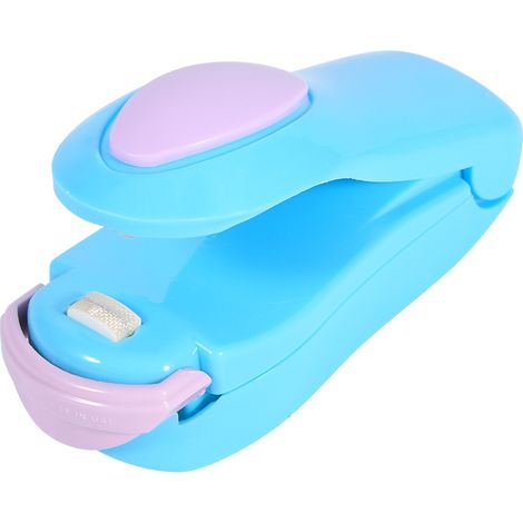 Scelleuse alimentaire pratique mini portable machine de soudure thermique bleue (1/2)