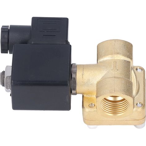 G1/2-Zoll-Elektromagnetventil, normalerweise geschlossen, 2-Wege-Membranventil, Hochdruck, AC 110 V (1/5)