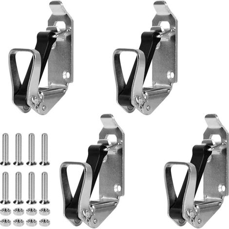 Set of 4 60mm shovel supports - Truck, car, boat, tools - Silver (1/5)