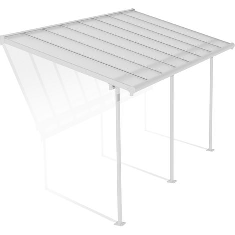 Canopia Sierra Marquesina Pérgola De Aluminio 2.3X4.6 m Blanco (1/5)