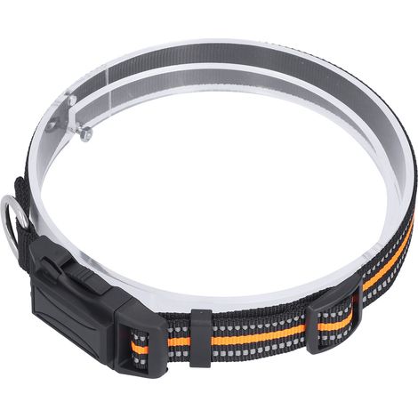 Verstellbares Haustierhalsband mit GPS-Ortungsgerät zur Verlustsicherung, intelligentes Echtzeit-Ortungsgerät für drinnen und draußen, Orange (1/5)