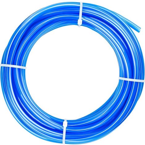 Kit de tube de tuyau d'air en polyuréthane bleu 10M PU, 10 mm OD x 6,5 mm ID sans raccords (1/5)