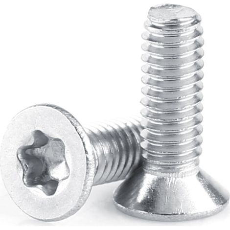 M2,5×6 Schlitz-Senkkopfschraube aus Edelstahl A2 (1/2)
