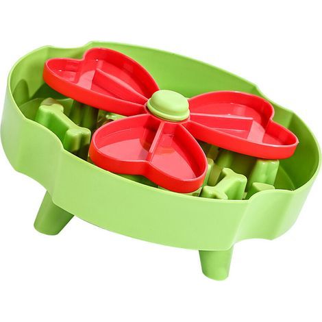 Bol de nourriture pour chien, Puzzle-Moulin à vent Slow Food B (1/2)