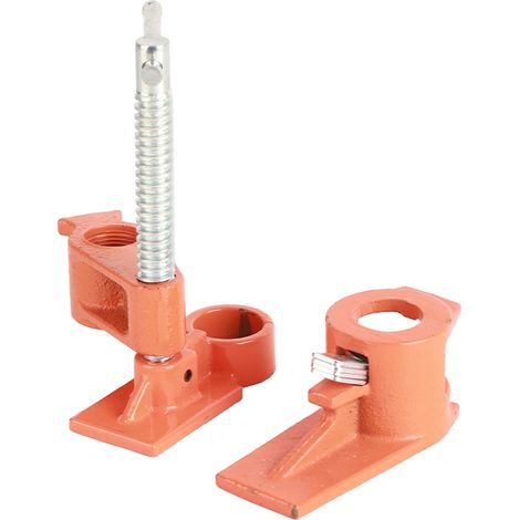 3/4 Zoll Rohrschellen-Backen-Schraubstock-Set Holzbearbeitungswerkzeug-Set (verlängert) (1/5)