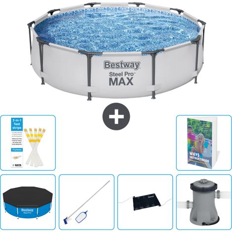 Bestway Steel Pro MAX Rund - 305x76 cm - 7-teilig S67
