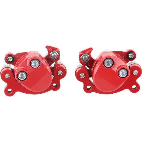 Étrier de frein avant et arrière 2 pièces de rechange pour mini moto pocket bike 47cc 49cc 2 temps (1/5)
