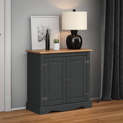 Corona Charcoal 2 Door Cupboard (1/3)