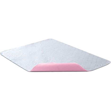 Waterproof Mattress Protector 70 x 90 cm (Pink) – Machine Washable, Multi-Layer (1/5)