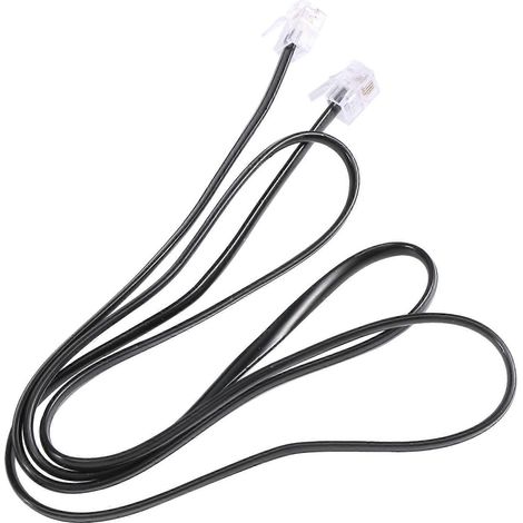 Câble téléphonique RJ11 6P4C pour modem ADSL, 1 mètre (1/5)