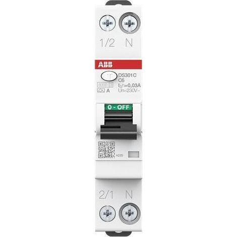 Interruptor diferencial ABB ds301c b20 30mA 20A