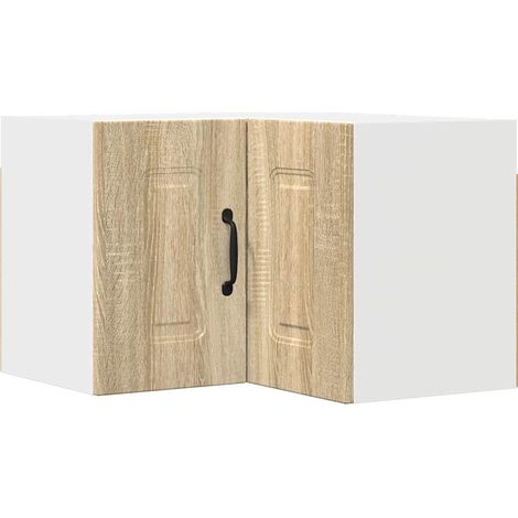 Meuble mural de cuisine，Armoire de cuisine avec porte Chêne Sonoma 57 x 57 x 40 cm CFW28593 (1/5)