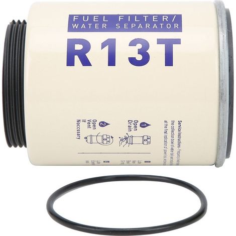 Filtre séparateur d'eau et de carburant R13P R13T, Modification de remplacement pour hors-bord, petite Agriculture Diesel (1/5)