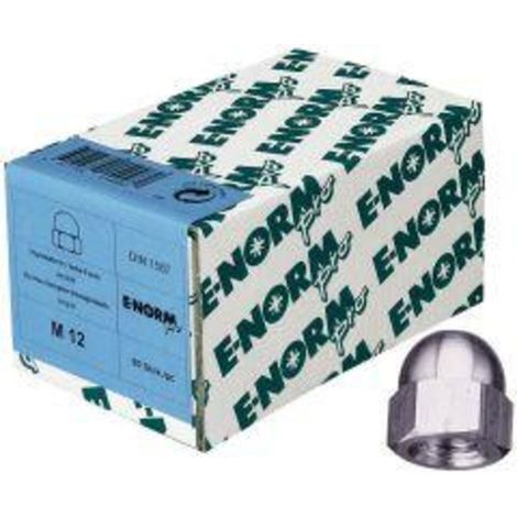 Bouchon ecrou DIN 1587 6 HDG M12 HP E-NORMpro (Par 50) (1/3)