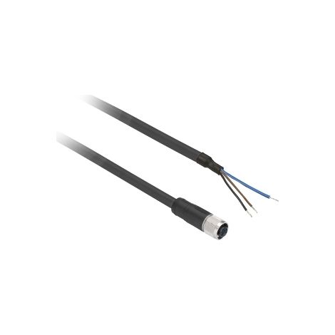 CONECTOR M8 RECTO