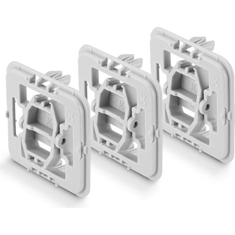 Lot de 3 adaptateurs de Montage encastrés pour Interrupteur Kopp (K) (1/2)