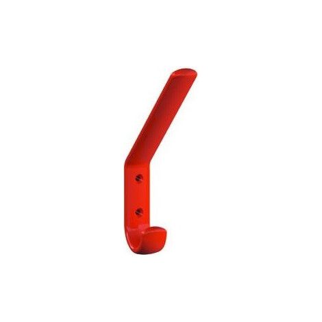 Crochet pour vestiaire Ser 477, H : 165 mm, corail