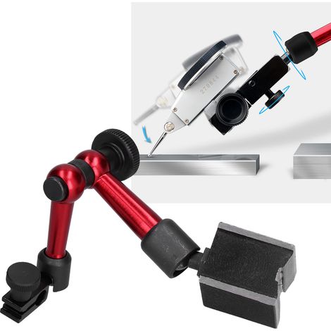Mini porte-indicateur de joint universel WCZ-1B avec support magnétique universel (1/5)