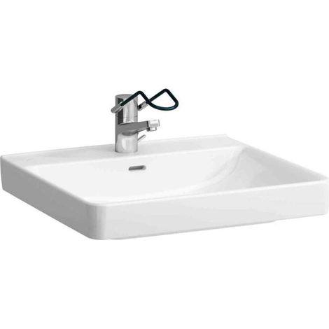 Laufen Pro Liberty - Lavabo, 600x550 mm, 1 foro per rubinetto, bianco H8119500001041 (1/4)