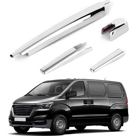4-teilige ABS-Heckscheibenwischerabdeckung für Hyundai Grand Starex H1 2019