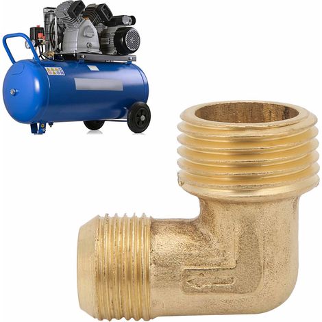 Compresseur d'air 1100W silencieux sans huile, clapet anti-retour, clapet de retour, accessoires pour pompe à air 1/23/8 avec chanfrein. (1/5)
