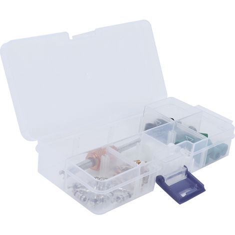 Kit de 51 pièces pour l'extraction du noyau de la valve de climatisation, joint d'étanchéité et outil de réparation pour climatisation R410/R22 (1/5)