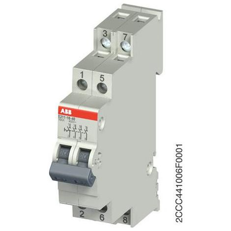 Interrupteur on-off - 16 A - EN 250/400 V AC - 3NO - ABB2CCA703010R0001 (1/2)