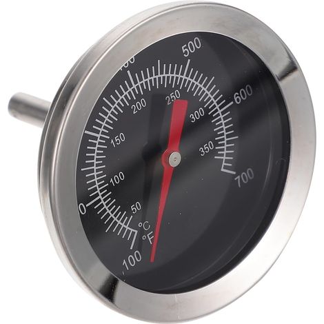 Thermomètre de Barbecue Acier Inoxydable Bimétallique Thermomètre (1/5)