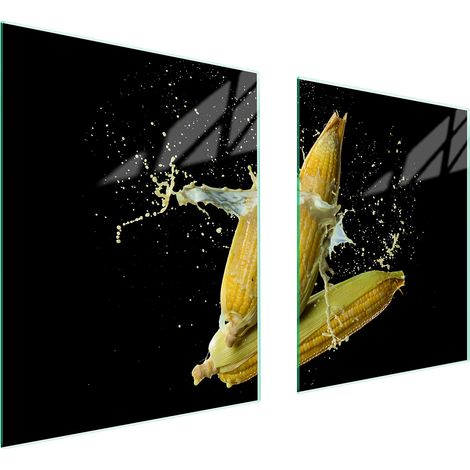 GLASSCHUTZPLATTE FÜR HERD 85x52 CORN (1/5)